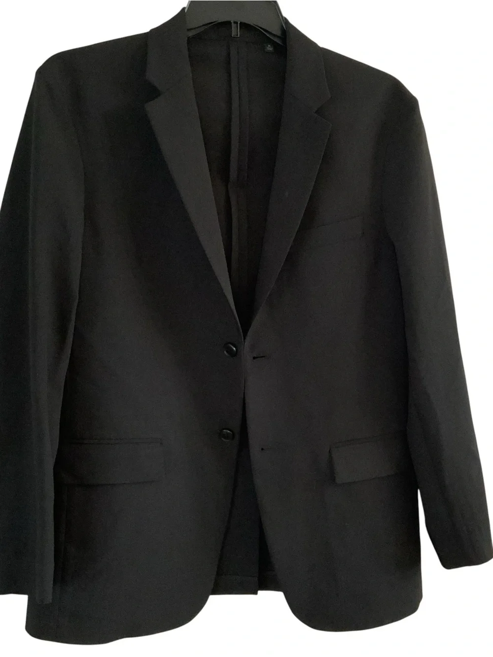 Uniqlo Men's Black Two-Button Blazer